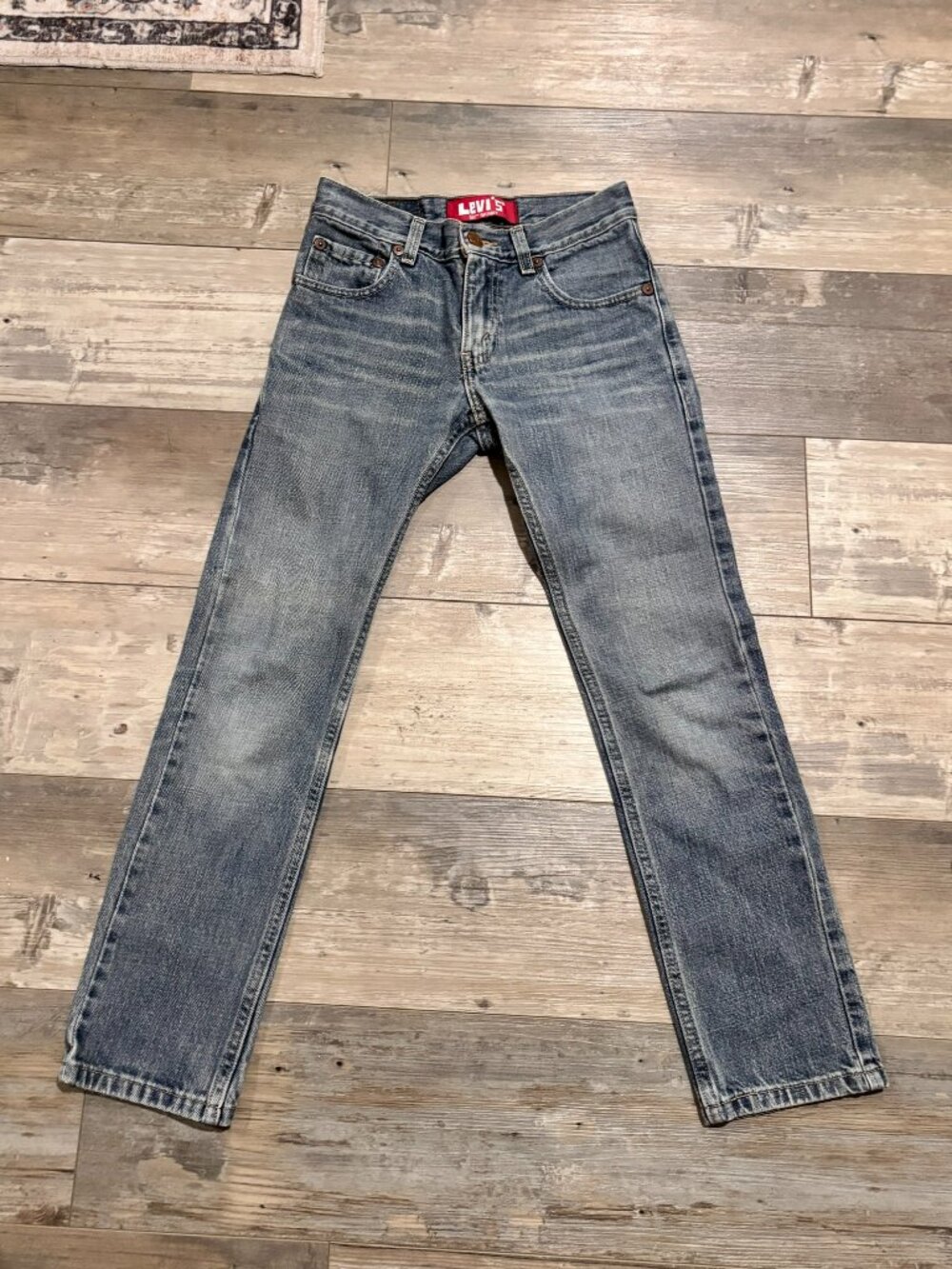 Levi’s 511 Slim Fit Jeans Medium Wash Boys 14 Regular (27x29)